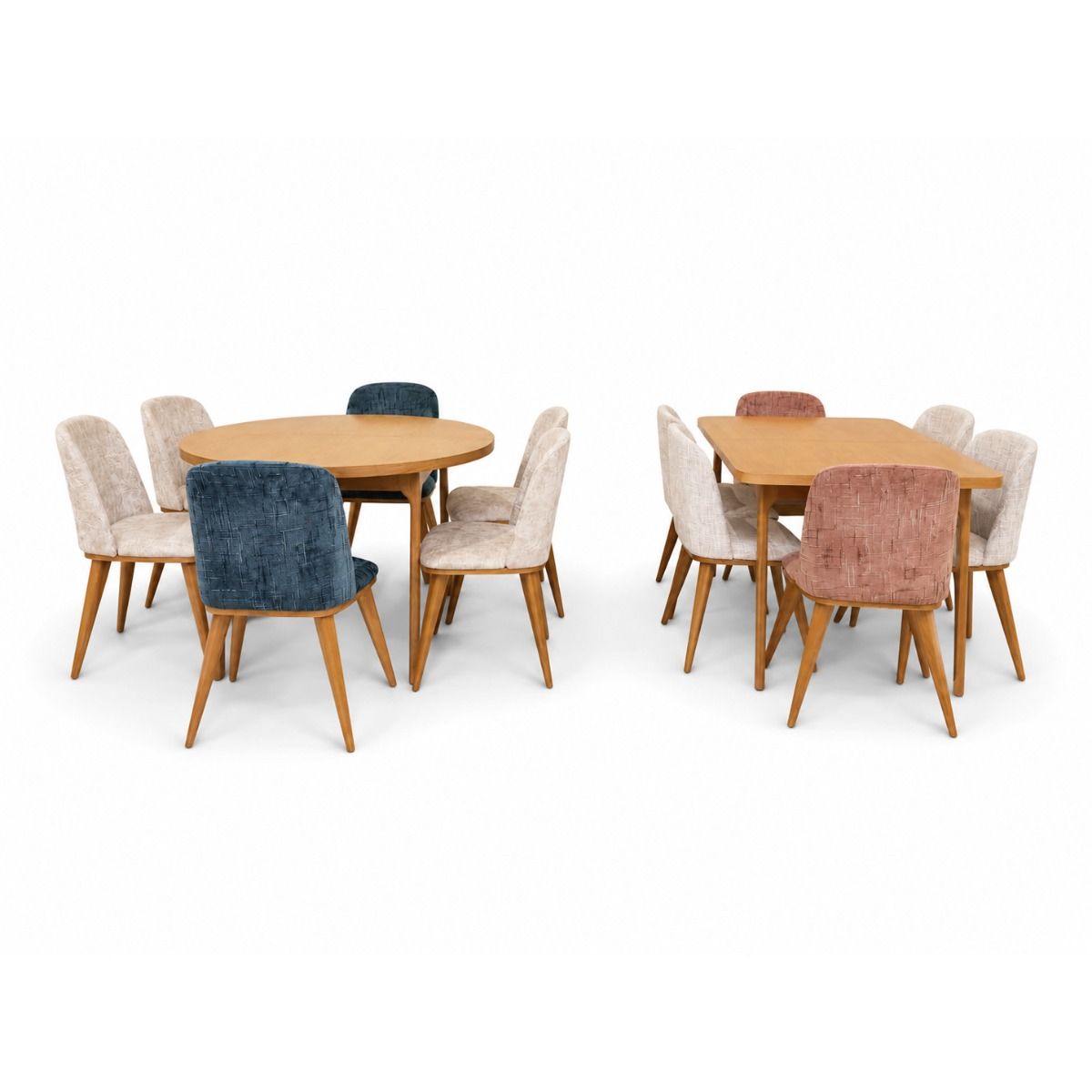 Table extensible avec 6 chaises