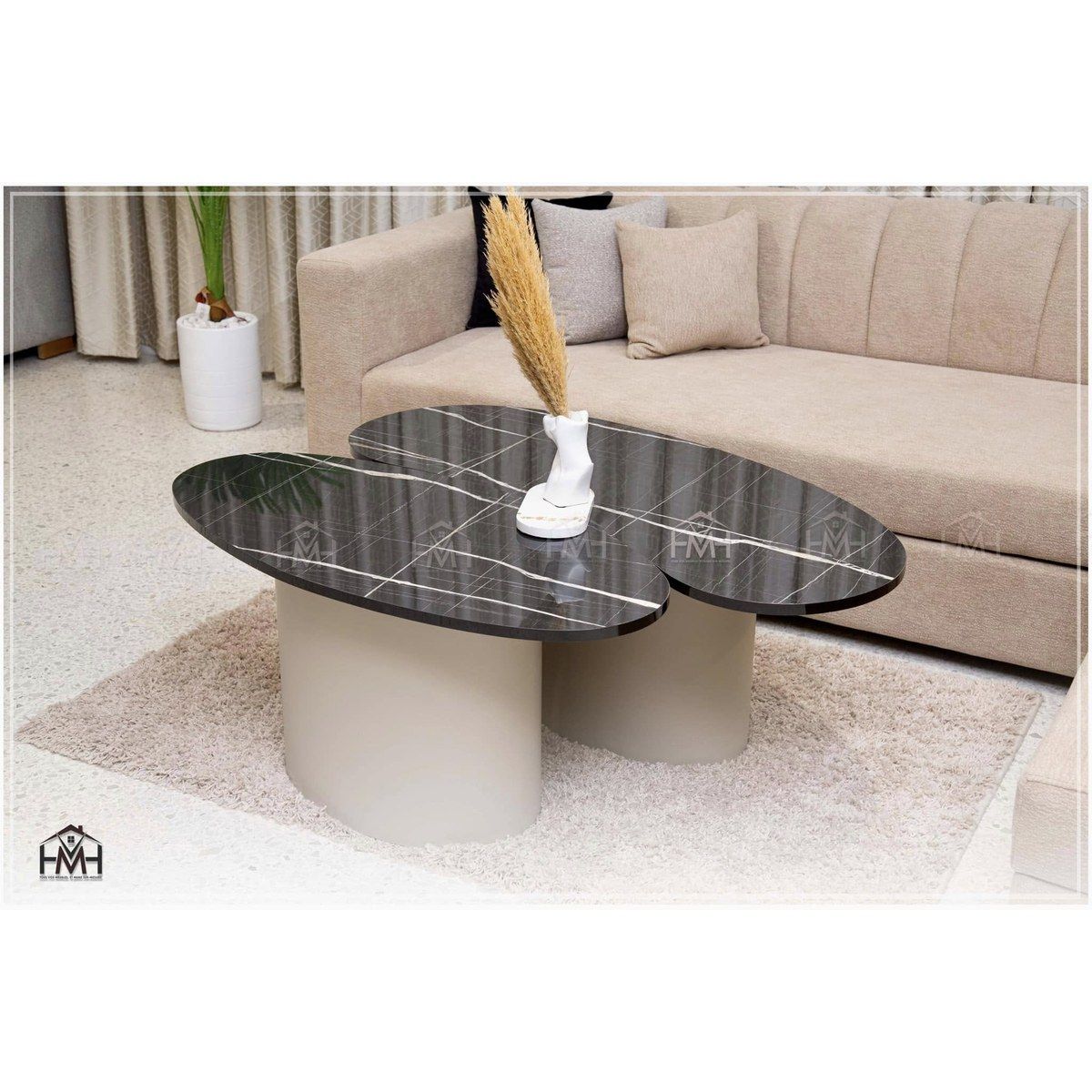 Table basse OVALE